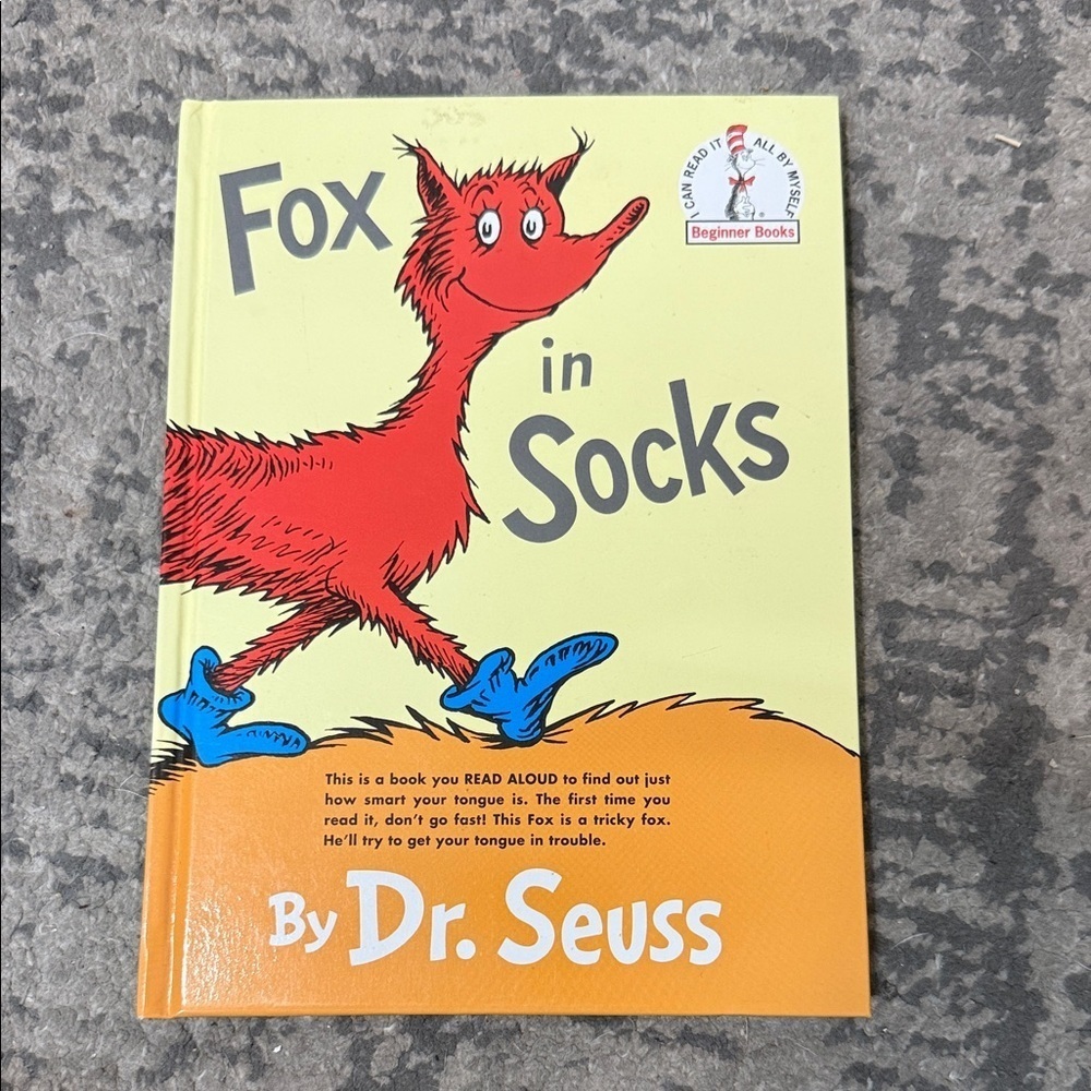 Fox in Socks by Dr. Seuss Book